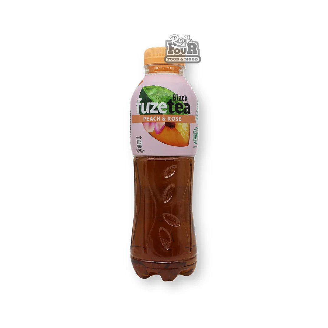 Թեյ «Fuzetea» դեղձի և վարդի համով, սառը 500մլ